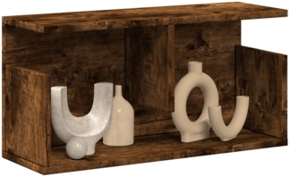 vidaXL Wandschrank 60x20x30 cm Räuchereiche Holzwerkstoff 854827