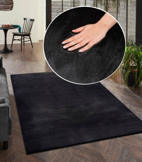 merinos Teppich Focus 47, rechteckig, Höhe: 11 mm, Fellteppich, weich und elegant, Wohnzimmer, Schlafzimmer