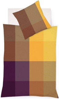 fleuresse Bettwäsche Lech 4386, Flanell, 3 teilig, Edelflanell, Baumwolle, in Gr. 135x200, 155x220, 200x200cm