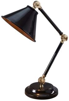 Elstead Lighting Provence Element 1-Light Mini Tischleuchte Schwarz E27