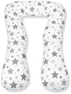 Amilian Stillkissen 330 cm - Seitenschläferkissen, Schwangerschaftskissen, Lagerungskissen, Stillkissen XXL - Stillkissen Seitenschläferkissen - Amilian Stillkissen, mit abnehmbaren Bezug, Stillkissen mit Füllung