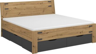 rauch Stauraumbett Birmingham, inkl. 4 Schubkästen