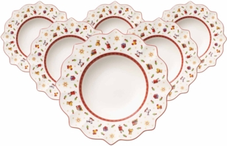 Villeroy & Boch Toy's Delight Suppenteller ø 26,4 cm weiß 6er Set