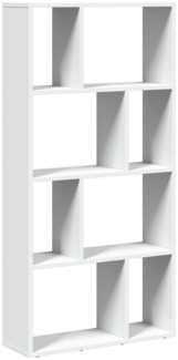 vidaXL Bücherregal Weiß 60 x 20 x 120 cm Holzwerkstoff 858147