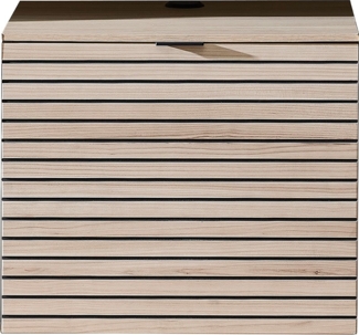 TV-Unterteil Inka / Ina , Holzwerkstoff , Beige, Holzfarben , 60 x 51 x 44 cm