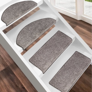 Floordirekt Stufenmatte Sundae 1A, Erhältlich in vielen Farben & Größen, Treppenschutz, Rechteckig, Höhe: 13,5 mm