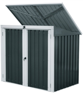 Zelsius Garten-Geräteschrank Gartenschrank 158 x 101 x 134 cm, Geräteschrank mit Lüftungsgittern, BxT: 158x101 cm