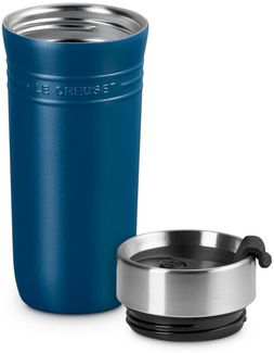 Le Creuset Thermobecher 350ml Deep Teal Edelstahl