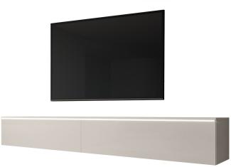 Furnix TV-Schrank BARCELLO Fernsehschrank 2x100 cm stehend oder hängend mit/ohne LED erweiterbare Serie