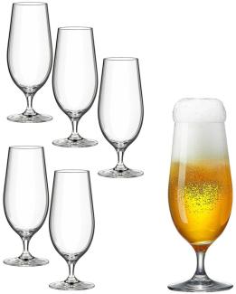 Rona2serve Biergläser Serie Invitation 6er Set Pils Gläser 460 ml