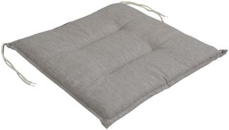 Sitzkissen Erpe von Brafab aus Stoff, modern, mit Befestigungsbändern, beige, für Gartenstühle