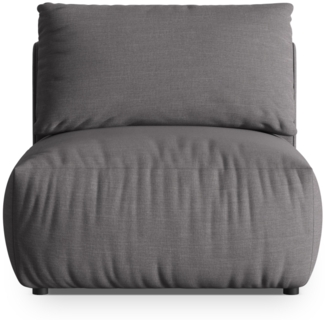 Micadoni Modul Chris 1-Sitzer Strukturierter Stoff Sand