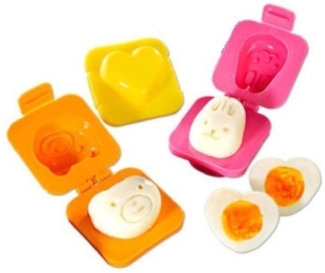 Luna24 simply great ideas. Eier-Pochierer Eierformer 4er Set, Frühstücksei originell servieren!, (4-tlg)