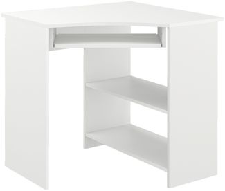 Eckschreibtisch Odin Weiß 83 x 76 cm Vicco