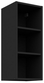 Hängeschrank Regal 30 cm Schwarz matt Küchenzeile Küche SIENA / MONZA / ARONA