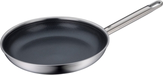 WMF Bratpfanne Ultimate Profi Resist, Edelstahl (1-tlg), Honeycomb-Wabenstruktur, backofenfest, Hohlgriff, Schüttrand