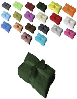 Badvorleger 1 Stück 50 x 80 cm Dunkelgrün