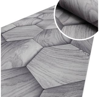 ANRO Küchenläufer Flurteppich TAREK Läufer Küche Textil, Eckig, Höhe: 3 mm, Genarbt PVC