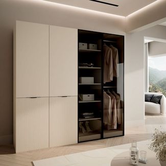 Lookway Kleiderschrank SANDBOX KASCHMIR 200 202x49x200 cm