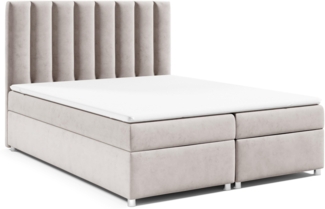Best for Home Boxspringbett mit Bettkasten Trinity K-10 Bonellfederkern inkl. 7 cm Topper (140x200 160x200 180x200 200x200 cm), inkl. Lieferung, Aufbau & Entsorgung, TOP- Preis-Leistungs-Verhältnis