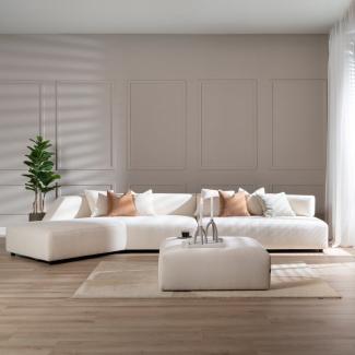 Bronx71 Ecksofa July Chenille off white links