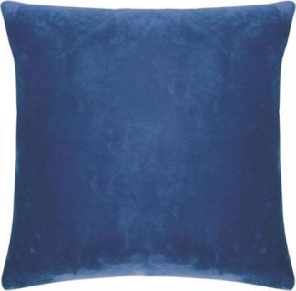 Pad Kissenhülle Samt Smooth Blau (40x40cm) 10424-K40-4040