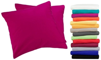 MOON Heimtextilien Kissenbezug / Seitenschläferkissenbezug 2er Pack MOON-Luxury Linon 100% Baumwolle, Linon
