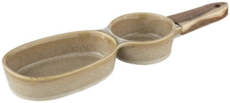 Ladelle Servierschale HAVEN Servier-Stick 2tlg, Porzellan, (Servierbestecke), Haven 2 Part Serve Stick 36 x 10 x 4 cm