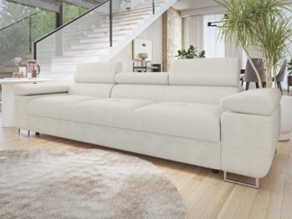 Sofa Torezio III mit Einstellbare Kopfstützen (Farbe: Flow 06)