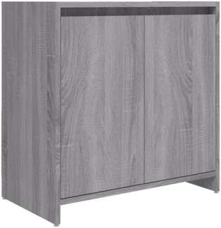 vidaXL Badschrank Grau Sonoma 60x33x61 cm Holzwerkstoff 826358