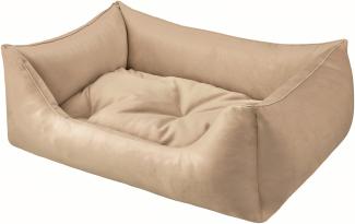 Dandy Dog Hundebett Magic Velvet Sand Größe XL