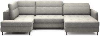 ELTAP 'Berrto' Ecksofa,, Steingrau, 300x130, Links