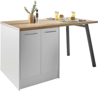 BASIC by Balculina Kücheninsel Turin, Breite 150cm