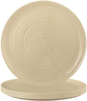 Seltmann Weiden Terra Pizzateller ø 31,5 cm sandbeige 6er Set