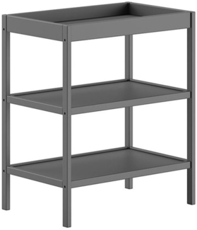 Wickelregal Kara-lynn 79x50x95 Massivholz Buche Anthrazit