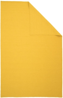 Morgenland Kelim Teppich - Trendy - Fancy - rechteckig - 300x200 - Gold