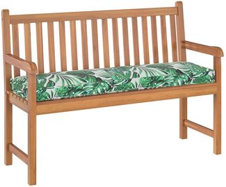 vidaXL Kissen Blatt Blattmuster 140 x 40 x 8 cm Oxford-Stoff 42001656