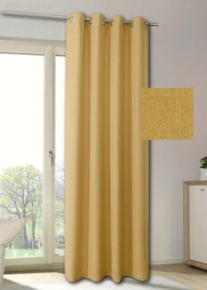 my home Vorhang MAILAND, Ösen (1 St), blickdicht, blickdicht, verschiedene Farben, 140 x 235, Sicht- und Lichtschutz