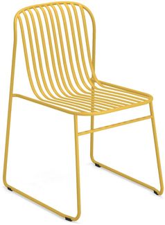 2er Set Riviera Gartenstuhl gelb