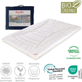 Paradies Bettdecke Nima Bio Medium warm - 135/200 cm