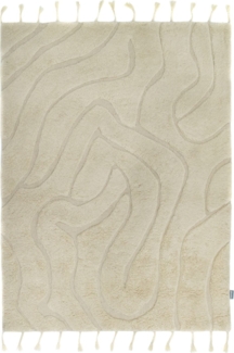 Morgenland Wollteppich - Kasbah - rechteckig - 290 x 190 - Creme