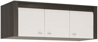 Schrankaufsatz Sevilla Hängeschrank 129cm 3-türig