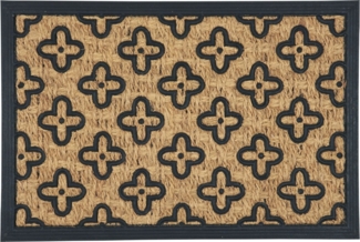 Ib Laursen - Fußmatte Türmatte Fußabtreter 40x60cm Blumen Kokos PVC 2829-00