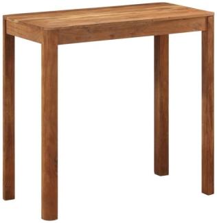 vidaXL Bartisch Massivholz Akazie Honigfarbenes Finish 110x55x106 cm 337835