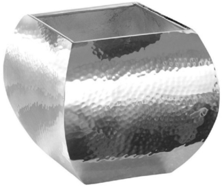 Fink Balkonset Übertopf Square Edelstahl gehämmert (17cm)