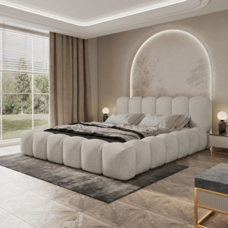 Compleo Polsterbett Designerbett, exklusives Bett, Modern Schlafzimmer, Doppelbett