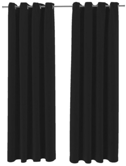 Brielle Verdunkelungsvorhang Brielle Premium Verdunkelungsvorhänge mit Ösen, verdunkelnd (2er Set), Bereit Vorhang mit 4 cm Ösen