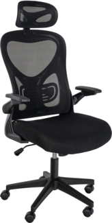 CLP Bürostuhl Roseburg ergonomisch höhenverstellbar drehbar,schwarz