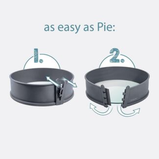 coox Backform coox Springform mit Glasboden ⌀ 26 cm in Graublau