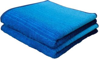 Dyckhoff Handtücher Colori, Walkfrottee (2-St), 2x Handtücher, aus 100% Bio Baumwolle, 450 g/m²